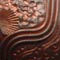#233 Bronze with Copper Wash: Bronze base color with copper color hand rubbed into recesses